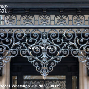 Attractive Exterior Iron Concepts for Villas No-1381