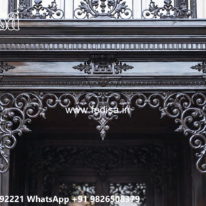 Modern House Exterior Iron Artistic Ideas No-1389