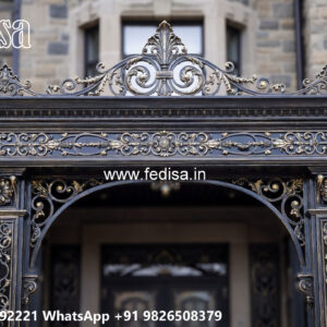 House Elevation Iron Design with Premium Outdoor Detailing No. 1394