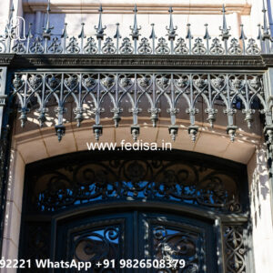 House Elevation Iron Design with Attractive Front Structure No-1417