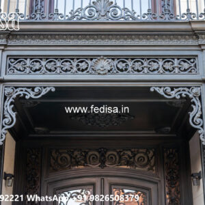 Luxury House Front Iron Panel Inspirations No-1421