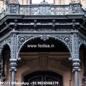 Modern House Exterior Iron Geometric Inspirations No-1425