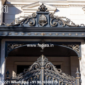 Stylish Iron Structural House Front Ideas No-1427