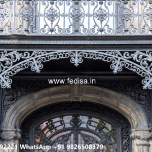 Elegant House Front Iron Structural Inspirations No-1434