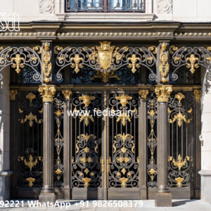 Decorative Exterior Iron Mesh House Design No-1439