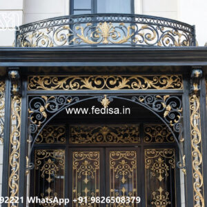 Modern House Exterior Iron Panel Inspirations No-1443