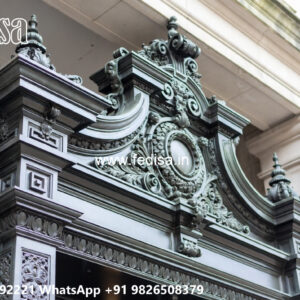 Stylish House Front Iron Decorative Framework No-1451