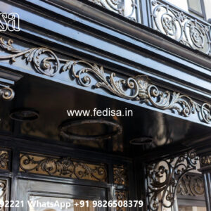 Modern House Front Iron Cladding Inspirations No-1454