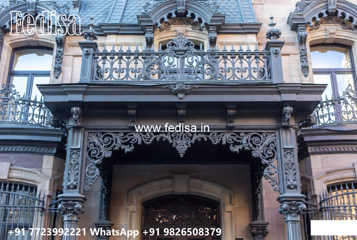Elegant Iron House Exterior Decorative Concepts No-1455