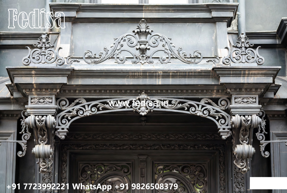 House Elevation Iron Design with Premium Contemporary Style No-1459