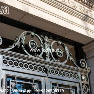 Modern Exterior Iron House Front Beauty No-1490