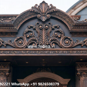 House Elevation Iron Design with Elegant Contemporary Features No-1498