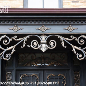 Beautiful Villa Elevation Iron Design Concepts No-1510