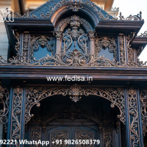 Contemporary Villa Iron Exterior Design No-1524
