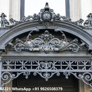 Villa Elevation Iron Design with Stylish Front Appeal No-1537
