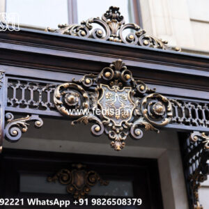 Modern Villa Elevation Iron Roofing Design No-1539