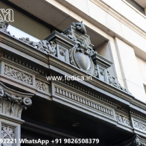 Villa Elevation Iron Design with Premium Finish No-1547