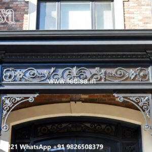 Attractive Villa Elevation Iron Framework Ideas No-1548