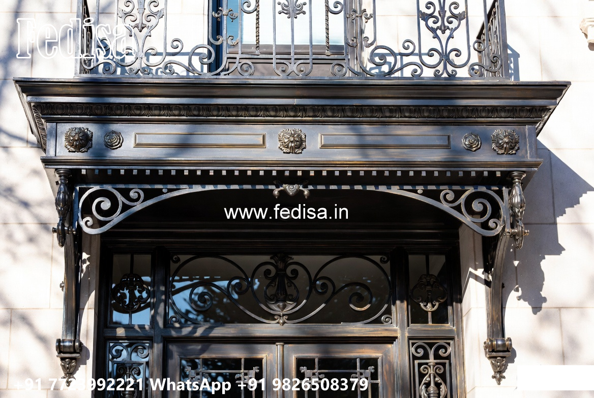 Luxury Villa Elevation Iron Decorative Beauty No-1551