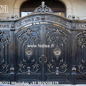 Luxury Modern Villa Iron Elevation Design No-1558