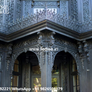 Modern Villa Exterior Iron Mesh Inspirations No-1564