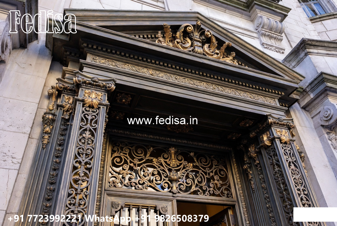 Stylish Decorative Iron Exterior Villa Ideas No-1585