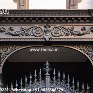 Elegant Decorative Iron Wall for Villa Exterior No-1590