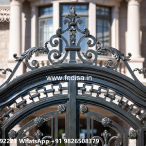 Decorative Villa Exterior Iron Wall Concepts No-1595
