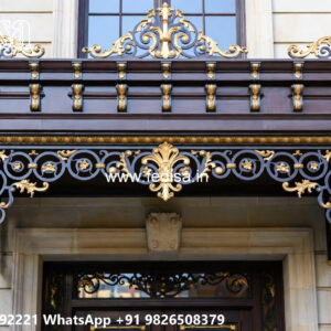 Stylish Villa Front Iron Exterior Inspirations No-1597