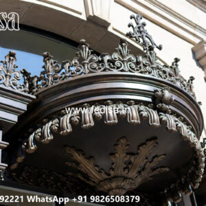 Villa Elevation Iron Design with Artistic Front Beauty No-1607