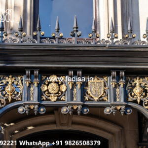 Modern Villa Exterior Iron Structural Inspirations No-1613