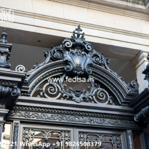 Villa Elevation Iron Design with Stylish Artistic Finish No-1614