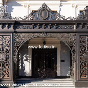 Elegant Modern Villa Exterior Iron Ideas No-1616