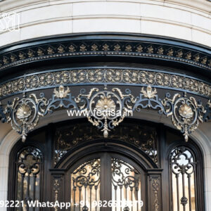 Stylish Villa Front Iron Cladding Inspirations No-1626