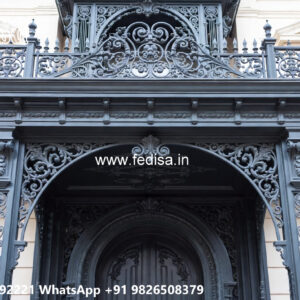 Premium Decorative Iron Balcony Design for Villas No-1628