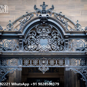 Contemporary Villa Exterior Iron Feature Concepts No-1629