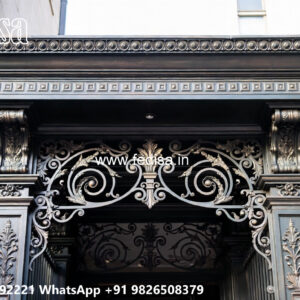 Modern Iron Exterior Wall for Villas No-1632