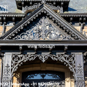 Attractive Villa Exterior Iron Framework Inspirations No-1645