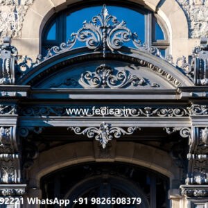 Premium Decorative Iron Exterior for Villas No-1646
