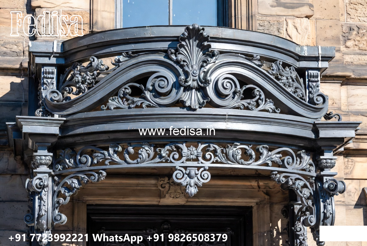 Luxury Modern Villa Iron Front Design No-1657