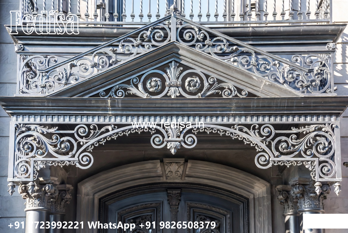Premium Decorative Iron Mesh Villa Exterior No-1659