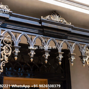 Luxury Villa Elevation Iron Decorative Panels No-1663