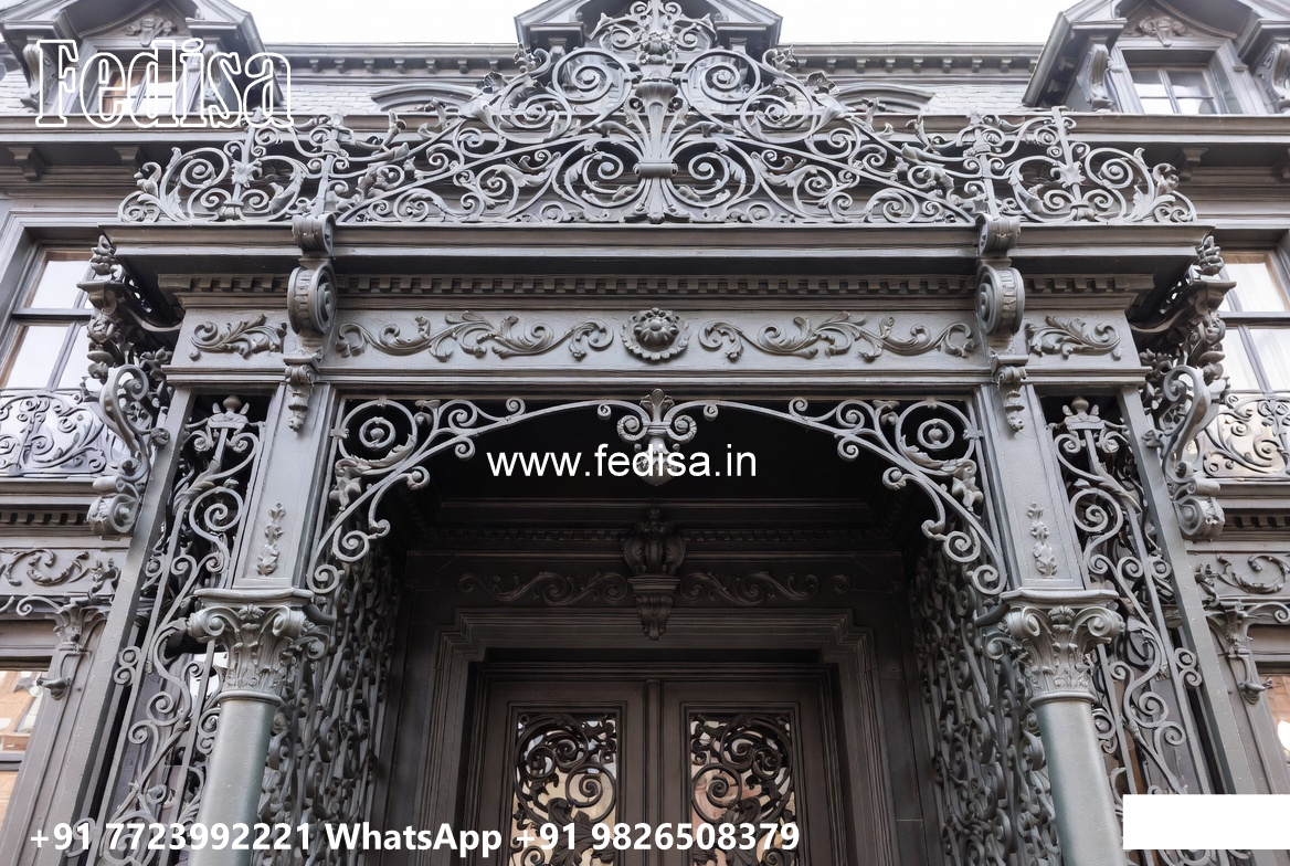 Modern Villa Exterior Iron Decorative Beauty No-1682