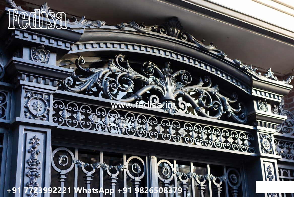 Luxury Villa Front Iron Mesh Inspirations No-1685