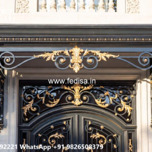 Villa Elevation Iron Design with Artistic Front Appeal No-1686