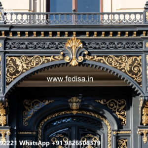Contemporary Luxury Villa Iron Cladding Design No-1698
