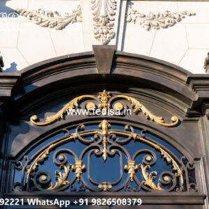 Elegant Villa Exterior Iron Mesh Ideas No-1710