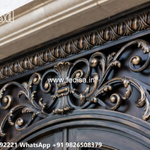 Elegant Modern Villa Exterior Iron Concepts No-1730