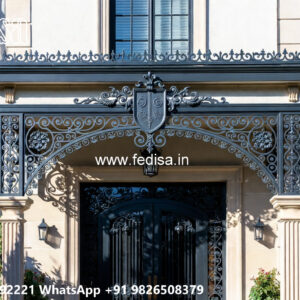 Villa Elevation Iron Design with Attractive Decorative Style No-1735