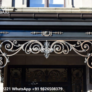 Stylish Villa Front Iron Luxury Concepts No-1736